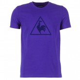 Le Coq Sportif Abrito T Bleu - T-Shirts Manches Courtes Homme Soldes Paris